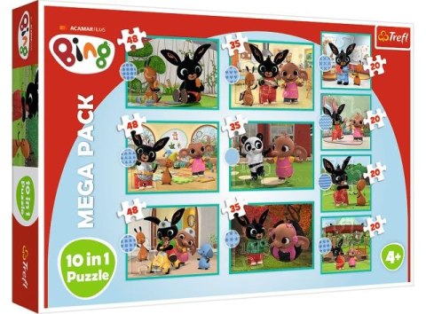 Puzzle "10w1" TREFL Co robi Bing? / Acamar Films Bing