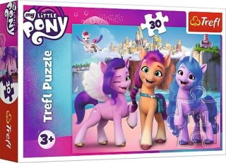 Puzzle 30 TREFL Zabłyśnij jak Kucyki Pony" / Hasbro My Little Pony Movie