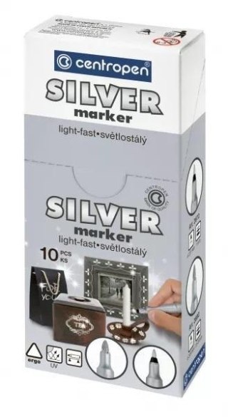 Marker permanentny Silver 2690 B (10szt)