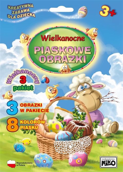 Piaskowe obrazki. Wielkanoc pakiet 3