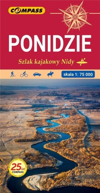 Mapa - Ponidzie Szlak krajowy Nody 1:75 000