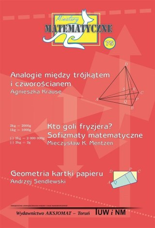 Miniatury matematyczne 75