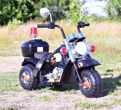 PIERWSZY MOTOR CHOPPER NA AKUMULATOR - KOGUT, MIĘKKIE SIEDZENIE, PASY/LL778