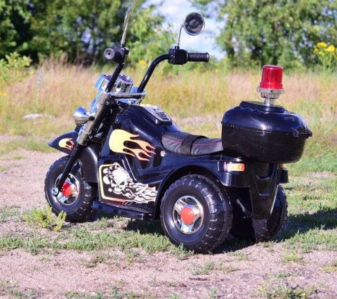 PIERWSZY MOTOR CHOPPER NA AKUMULATOR - KOGUT, MIĘKKIE SIEDZENIE, PASY/LL778