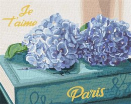 Malowanie po numerach - Ulubiony Paryż 40x50