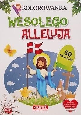 Kolorowanka Wesołego Alleluja z naklejkami