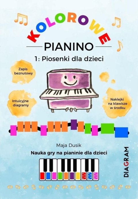 Kolorowe Pianino 1. Piosenki dla dzieci