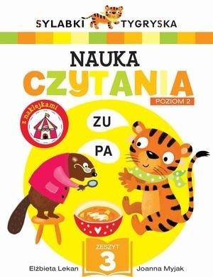 Sylabki Tygryska. Nauka czytania z.3, poziom 2