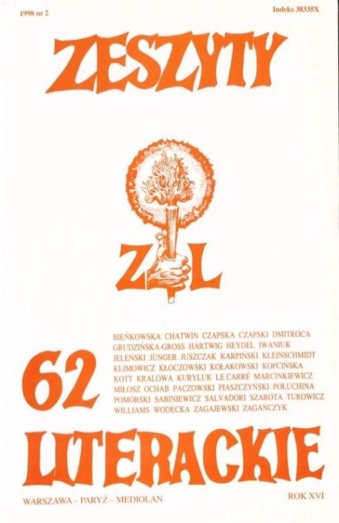 Zeszyty literackie 62 2/1998