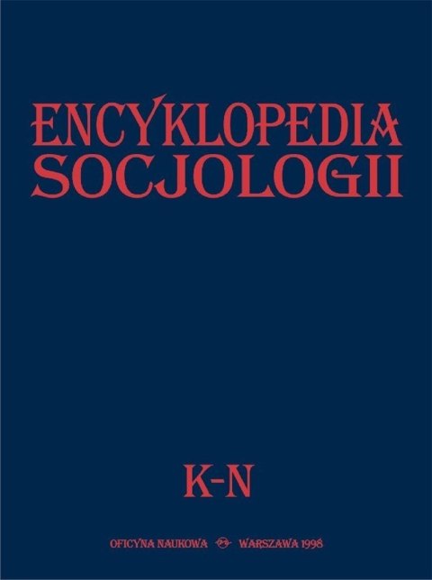 Encyklopedia socjologii T.2 K-N