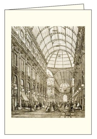 Karnet z kopertą ITW 016 Milano Galleria Vittorio