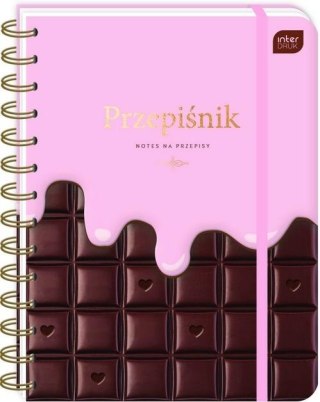 Przepiśnik z gumką A5/240K 90g Chocolate