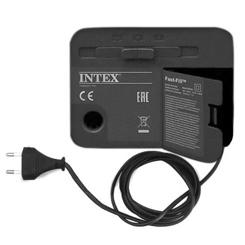 Materac dmuchany z wbudowaną pompką elektryczną INTEX 64124