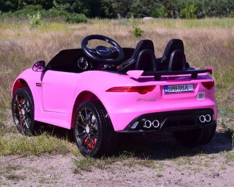 AUTO NA AKUMULATOR JAGUAR F TYPE, MIĘKKIE KOŁA, MIĘKKIE SIEDZENIE, SUPER JAKOSĆ/QLS5388