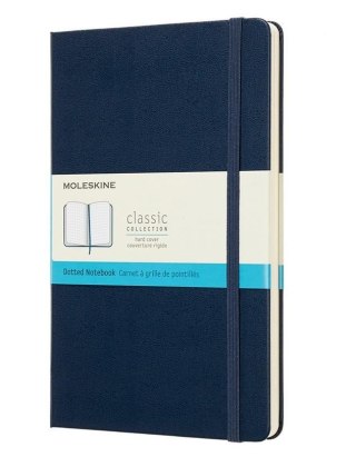 Notes Classic 13x21 tw. kropki szafirowy