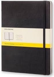 Notes Classic 19x25 tw. kratka- czarny MOLESKINE