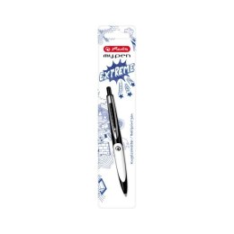 Długopis HERLITZ My.Pen blister - czarny/biały
