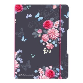 Notatnik PP HERLITZ My.Book Flex A5 40k. Ladylike flowers