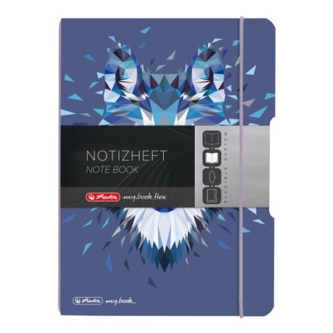 Notatnik PP HERLITZ My.Book Flex A5 40k. Wild animal wolf