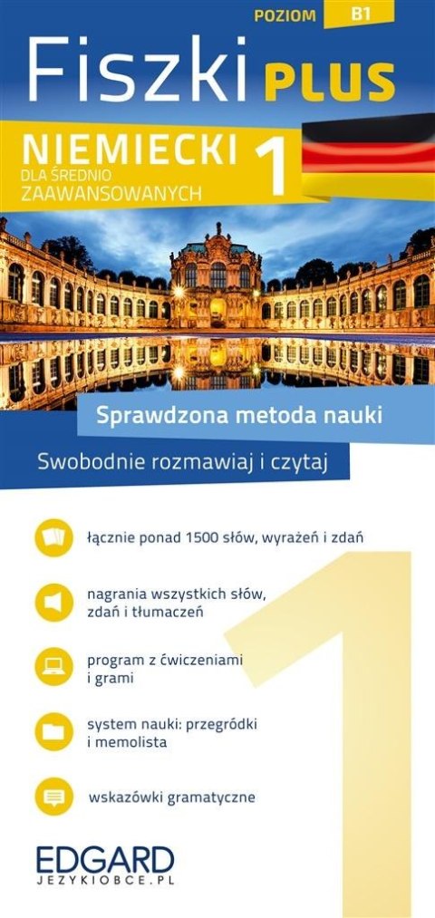 Niemiecki Fiszki PLUS dla średnio zaawansowanych 1