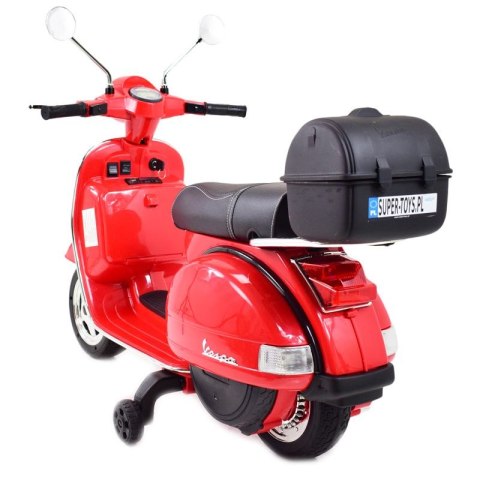 ORYGINALNA VESPA PX150, MIĘKKIE KOŁA, MIĘKKIE SIEDZENIE, KUFEREK/PX150