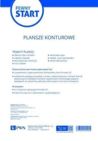 Pewny start. Plansze konturowe