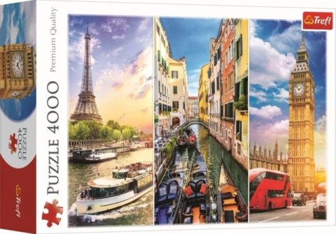 Puzzle 4000 TREFL Wycieczka po Europie