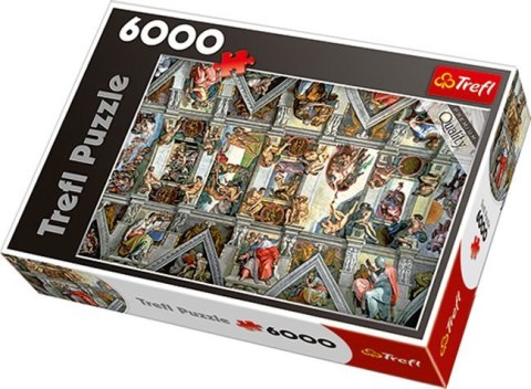 Puzzle 6000 TREFL Sklepienie Kaplicy Sykstyńskiej