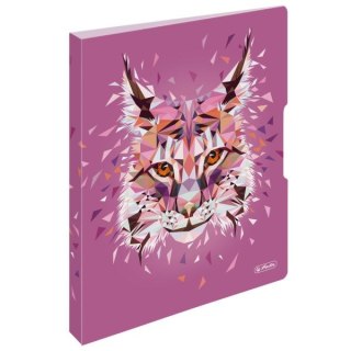 Segregator HERLITZ A4 PP 2R 2, 5cm Wild animals lynx