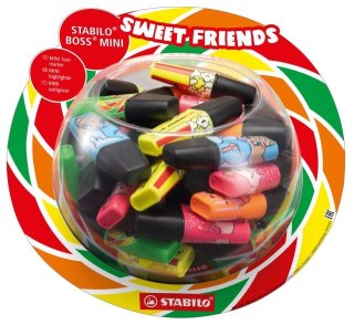 STABILO BOSS MINI Sweet Friends display 50 szt. 07/50-08