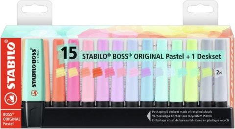 STABILO BOSS ORIGINAL Pastel podstawka na biurko 15 szt.