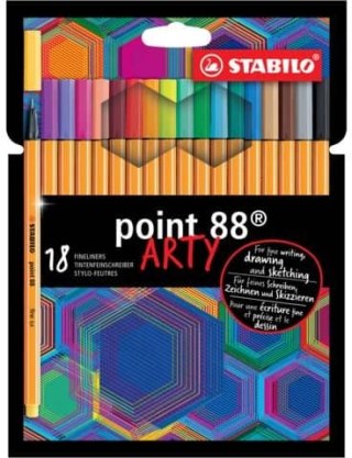 STABILO point 88 etui 18 szt. ARTY 8818/1-20