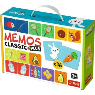 Gra TREFL Memos Classic & plus Logika