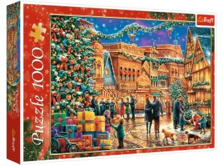 Puzzle 1000 TREFL Świąteczny rynek / Chuck Pinson