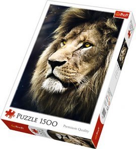 Puzzle 1500 TREFL Portret lwa