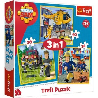 Puzzle "3w1" TREFL Strażak Sam w akcji