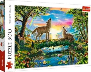 Puzzle 500 TREFL Wilcza natura