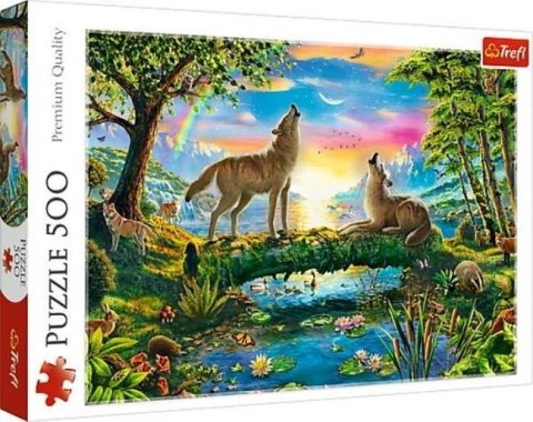 Puzzle 500 TREFL Wilcza natura