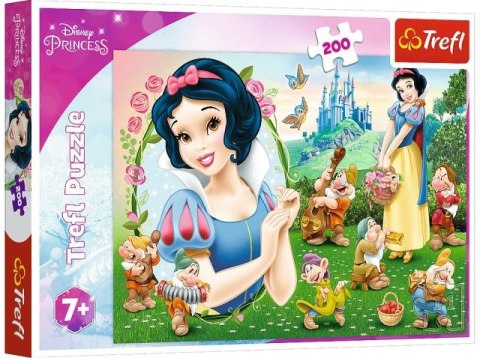 Puzzle 200 TREFL Piękna Śnieżka / Disney Princess