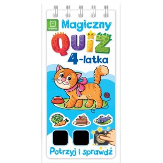 Magiczny quiz 4-latka. Potrzyj i sprawdź! KS0643