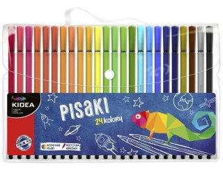 Pisaki w etui KIDEA 24 kolory