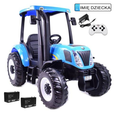 Traktor na akumulator New Holland + pilot PA0264