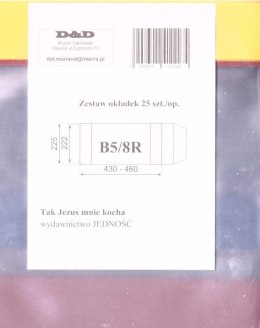 Okładka książkowa regulowana B5/8R (25szt) D&D