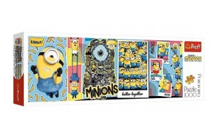 Puzzle 1000 Panorama - Minionki TREFL