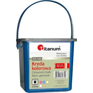 Kreda chodnikowa 2x6 kolorów