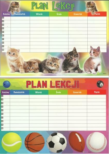 Plan lekcji POLSYR A4 25ark. - koty/sport