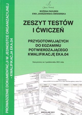 Zeszyt testów i ćwiczeń. KW EKA.04