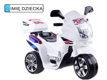 Motorek na akumulator kolorowe światła led PA0241