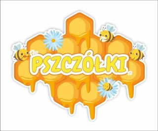 Dekoracja tabliczki - Grupa pszczółki