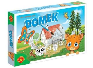 Domek do malowania z kotkiem